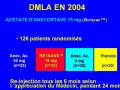 Nouveautés en DMLA - (COHF 2004)