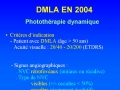 Nouveautés en DMLA - (COHF 2004)